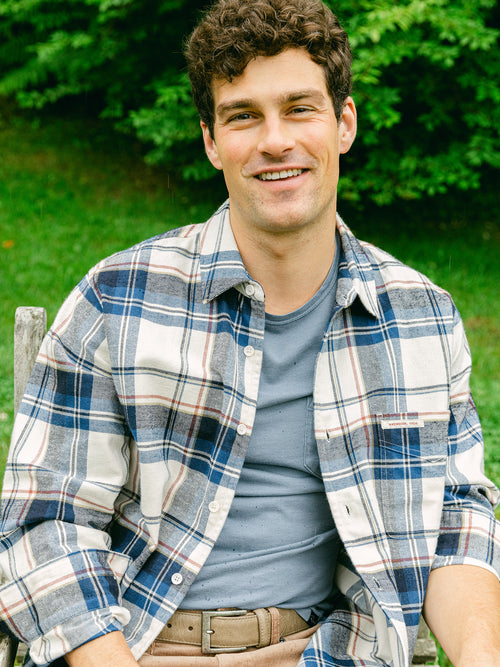 Amundsen Men's Framheim Flannel Pattern Shirt