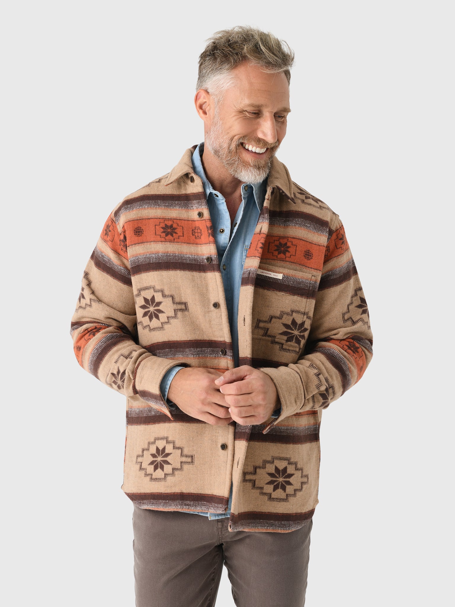 Amundsen Men's Framheim Åkle Shirt - Saint Bernard