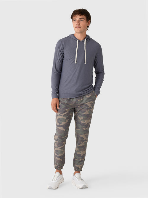 Free Fly Men's Bamboo Slub Hoodie II - Saint Bernard