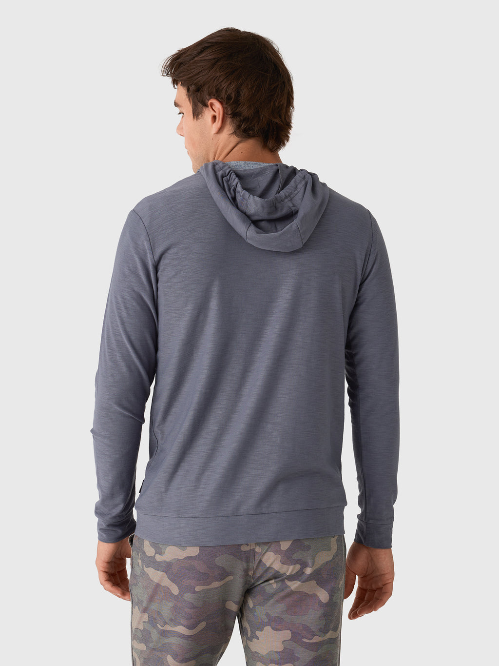 Free Fly Men's Bamboo Slub Hoodie II - Saint Bernard