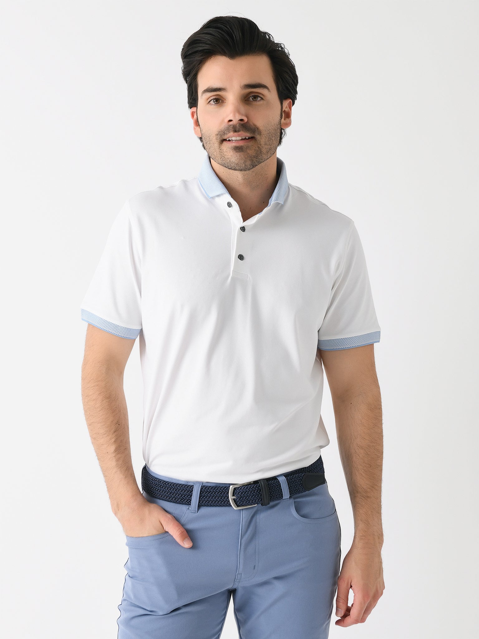 Greyson Men's Cherokee Polo - Saint Bernard