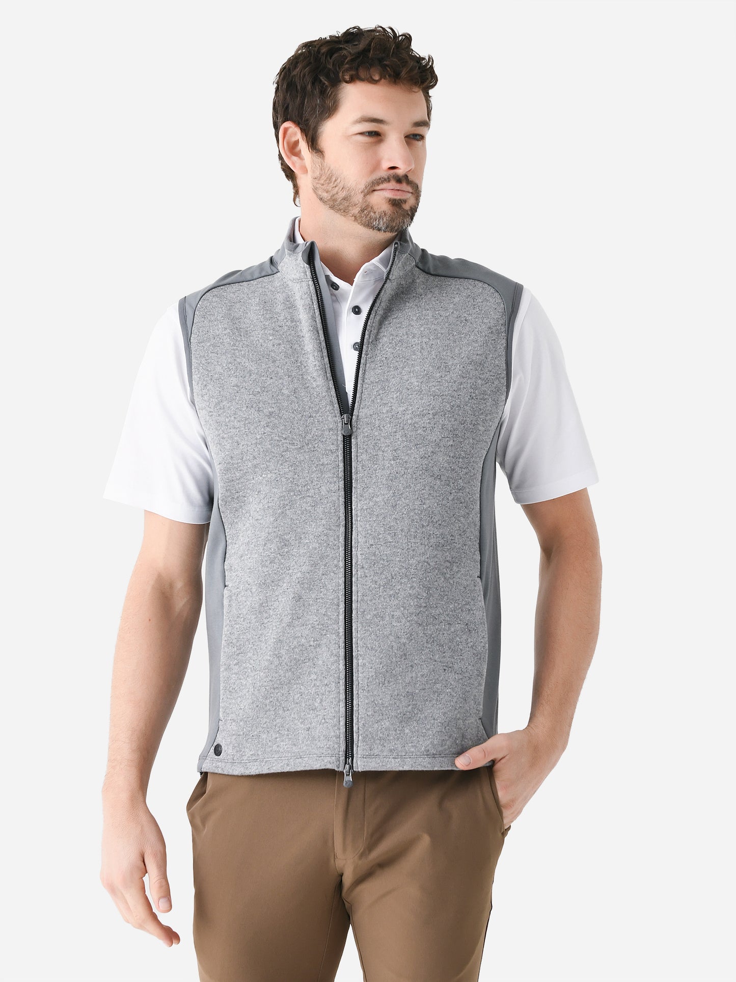 Greyson Men's Sequoia Luxe Vest - Saint Bernard