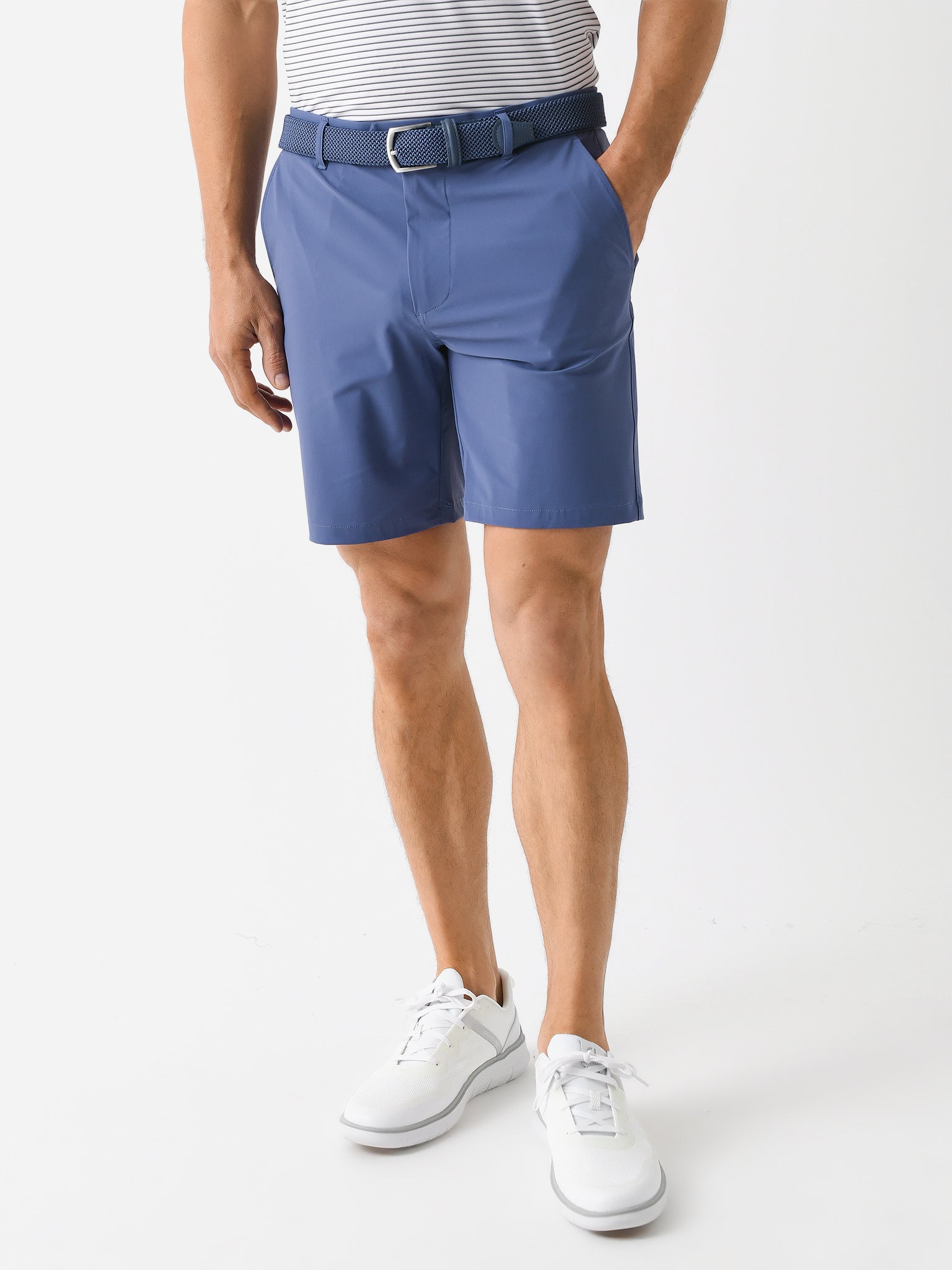 Short De Golf Greyson Pour Jeunes Taille 6 - Bleu, Neuf Avec étiquettes, PDSF 100