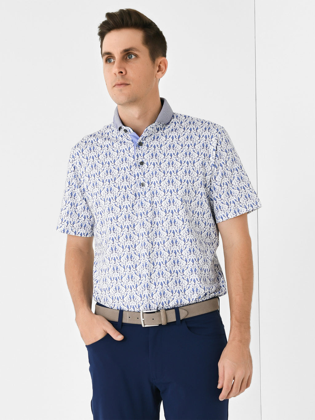 Greyson Men's Seawolf Polo - Saint Bernard