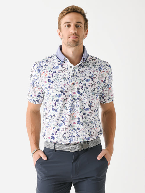 Greyson Men's Whimsical World Polo