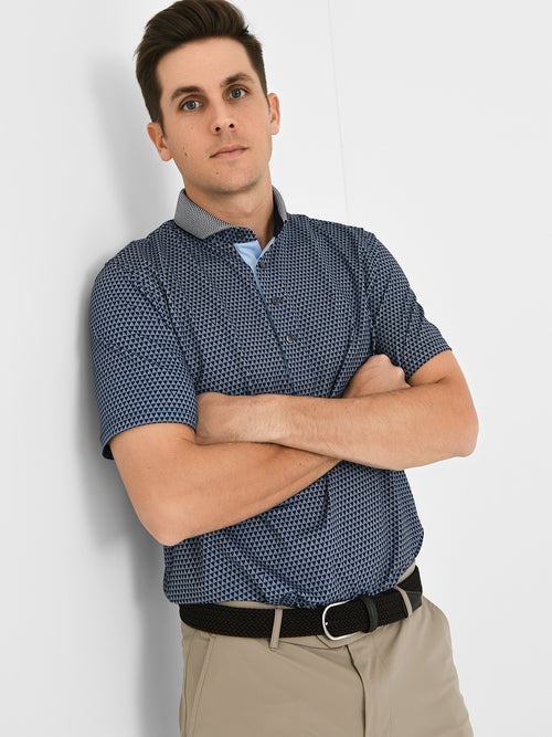 Greyson Men's Volcano Diaries Polo