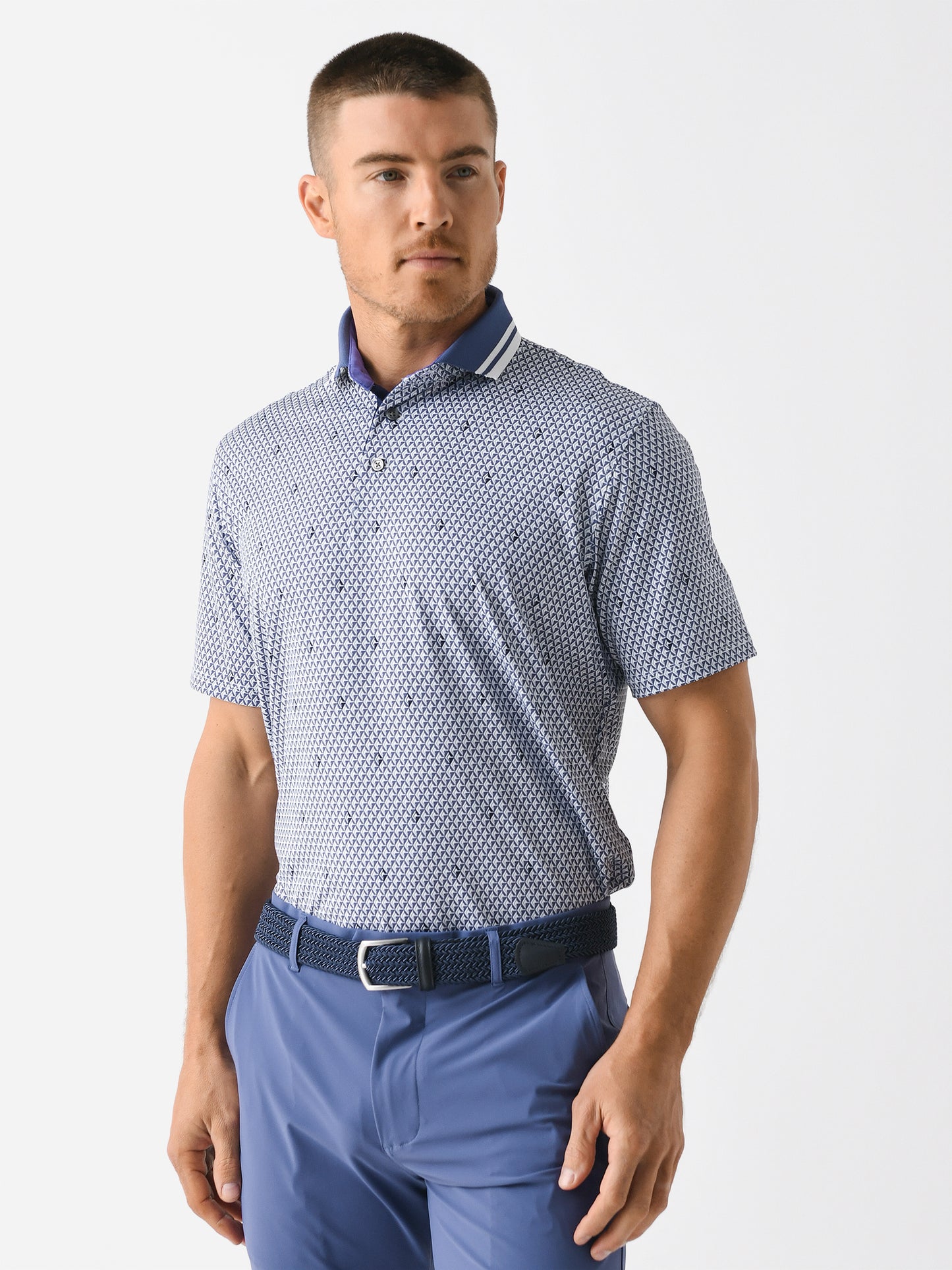 Greyson Men's Diamonds All Day Polo - Saint Bernard
