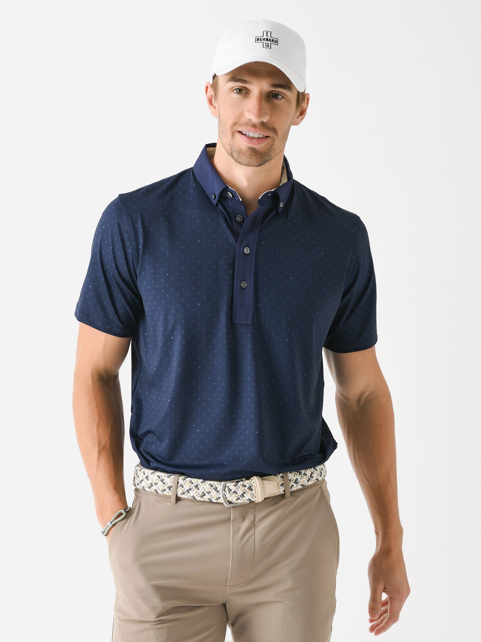 Greyson Men's Icon "G" Polo - Saint Bernard