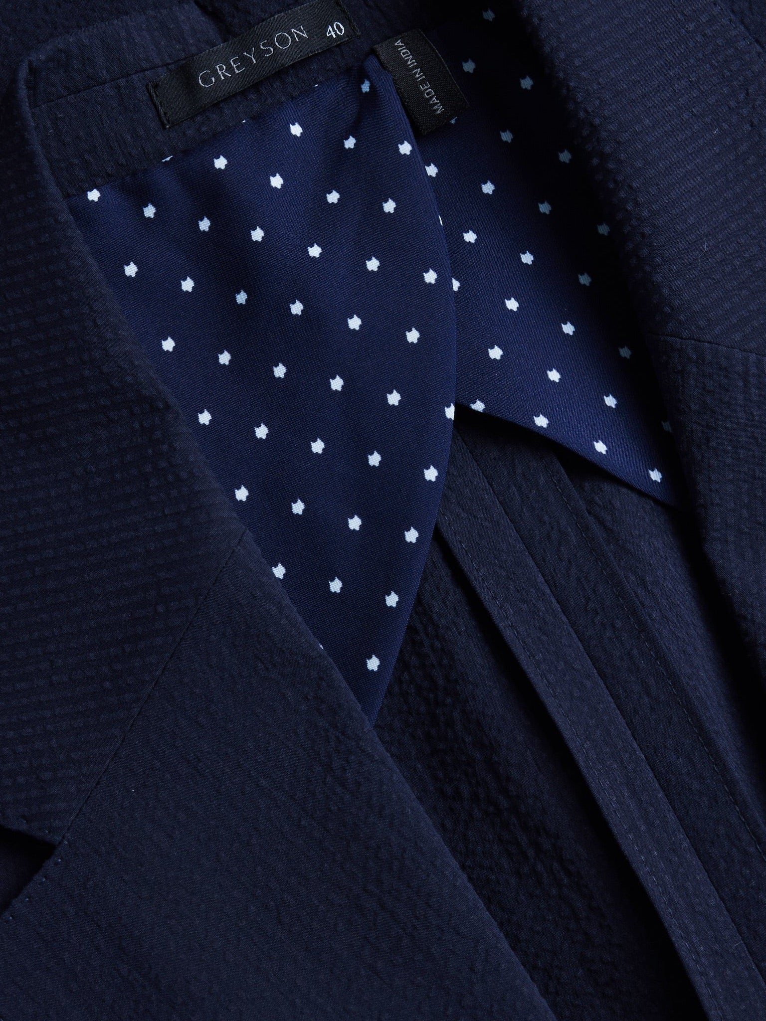 Greyson Men's Rhodes Seersucker Blazer - Saint Bernard