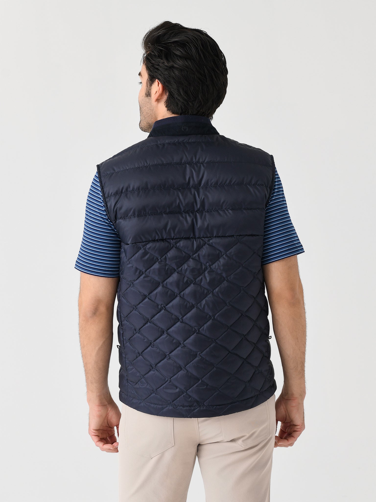 GREYSON グレイソン ゴルフ キルティングベスト ネイビー M（L） GREYSON グレイソン ゴルフ キルティングベスト ネイビー M（L