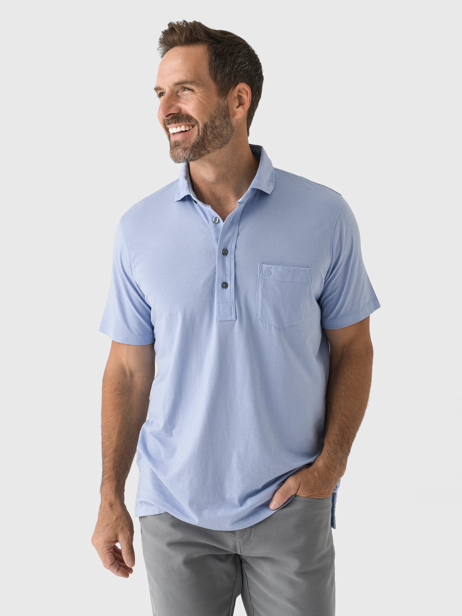 Greyson Men's Spirit Polo - Saint Bernard