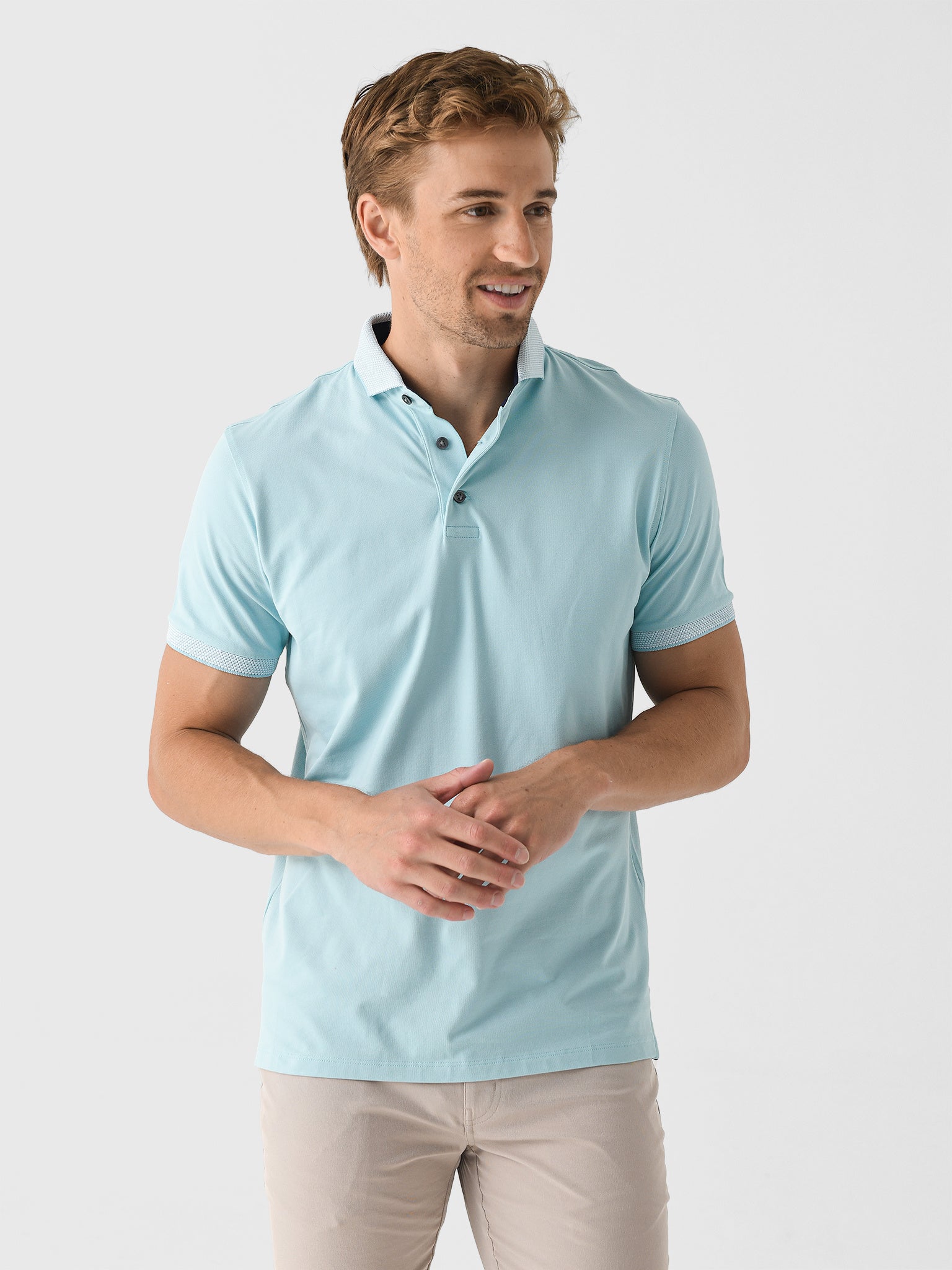 Greyson Men's Cherokee Polo - Saint Bernard
