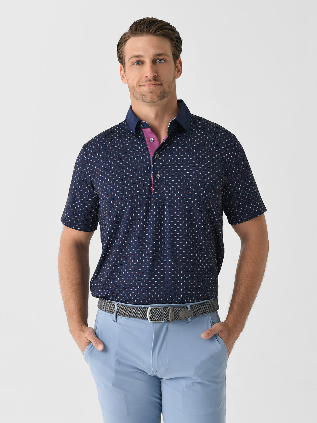 Greyson Men's G Squared Polo - Saint Bernard