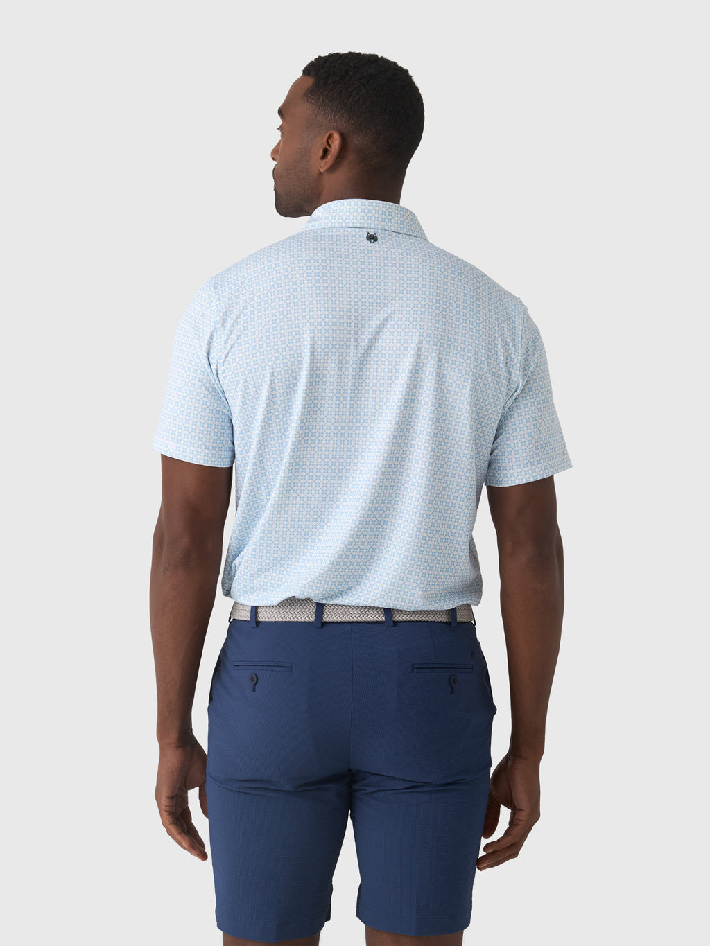Greyson Men's Ghost Thistle Polo - Saint Bernard