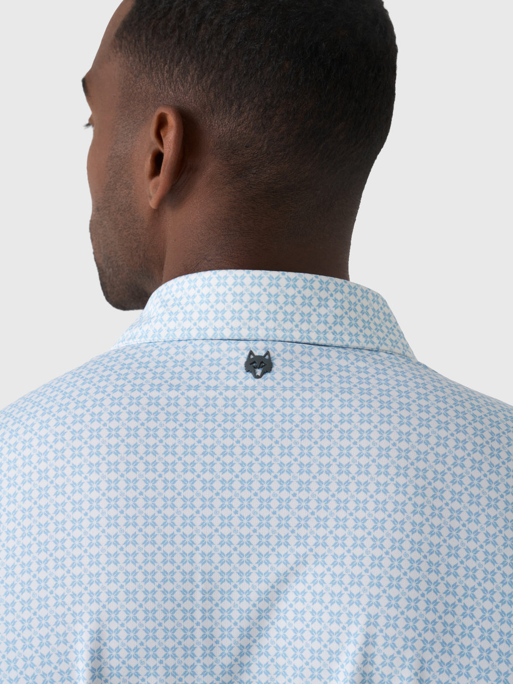 Greyson Men's Ghost Thistle Polo - Saint Bernard