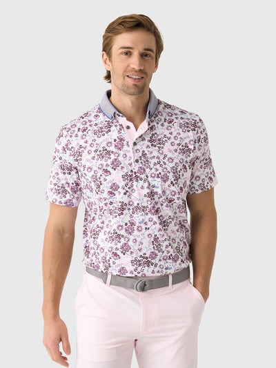 Greyson Men's Silver Fang Polo - Saint Bernard