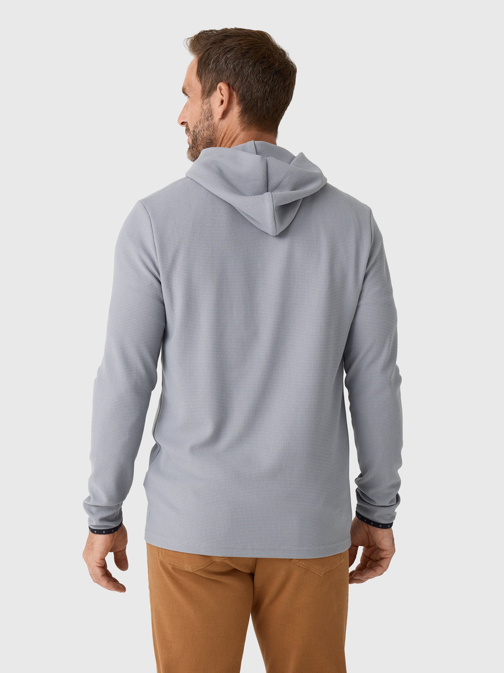 Greyson Men's Traverse Waffle Hoodie - Saint Bernard
