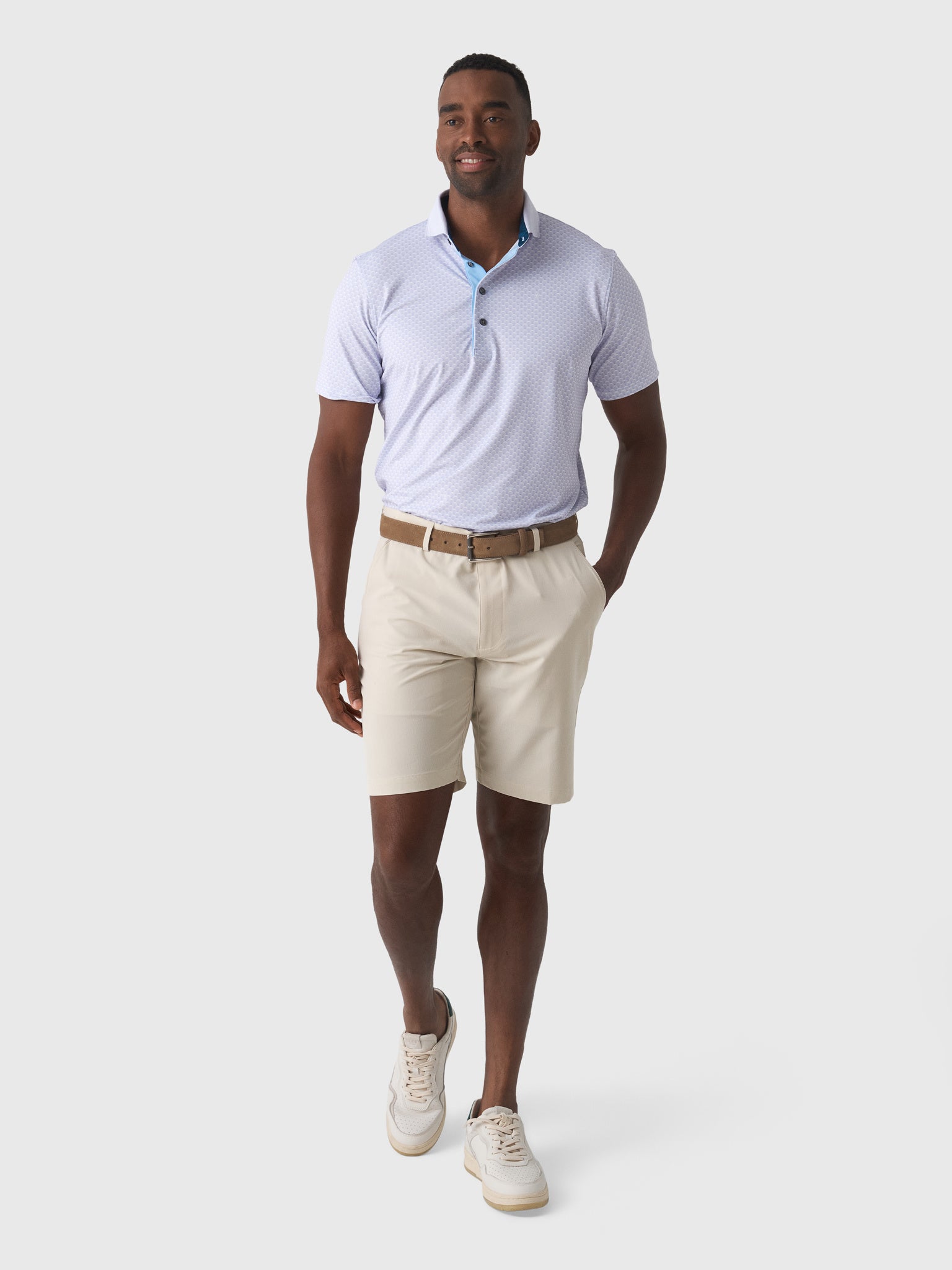 Greyson Men's Ponderous Wolf Polo - Saint Bernard