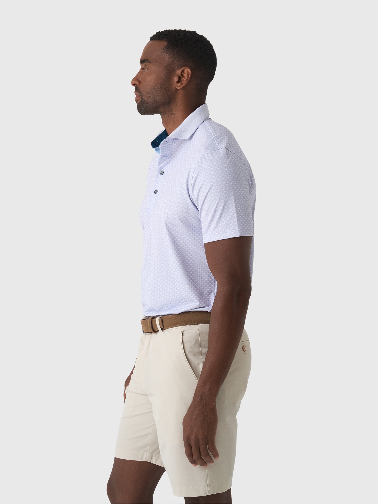 Greyson Men's Ponderous Wolf Polo - Saint Bernard