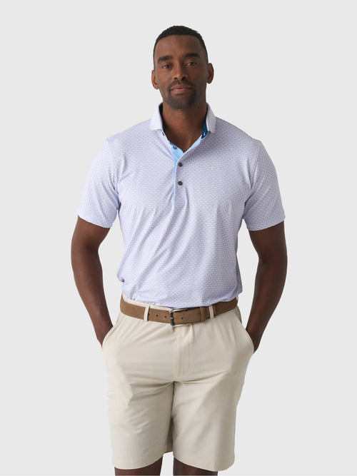 Greyson Men's Ponderous Wolf Polo