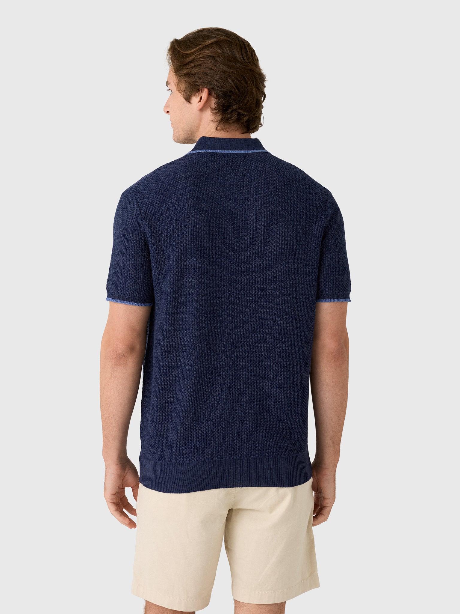Greyson Men's Seneca Sweater Polo - Saint Bernard