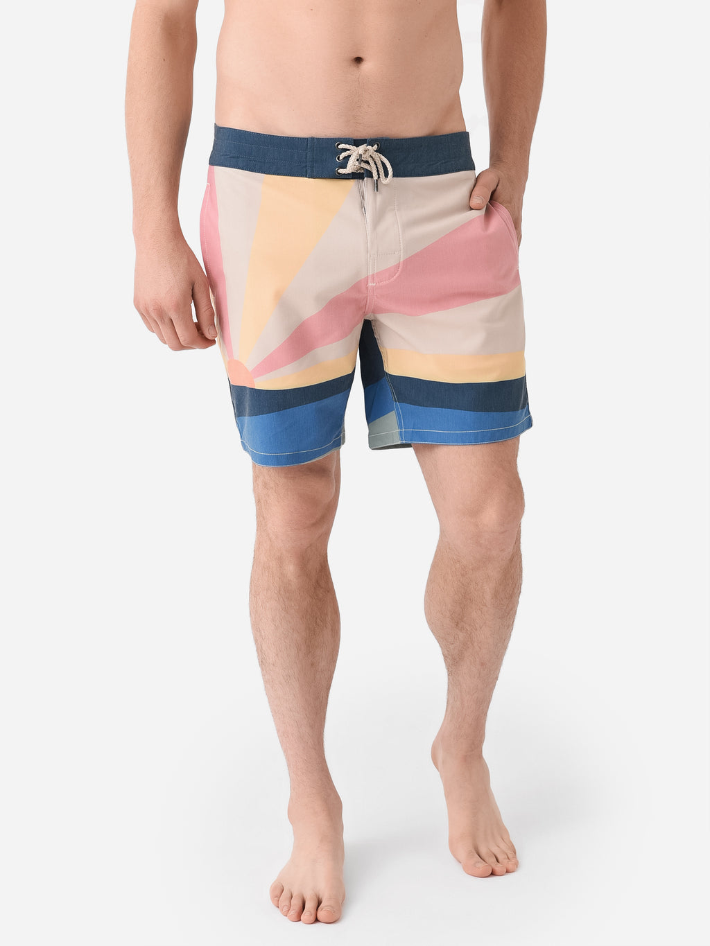 Faherty Brand Men's Soleil Boardshort - Saint Bernard