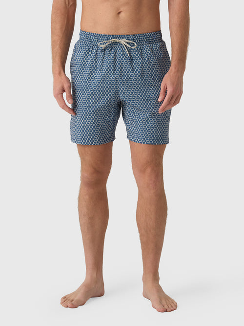Faherty Brand Men's Shorelite 7" Swim Trunk