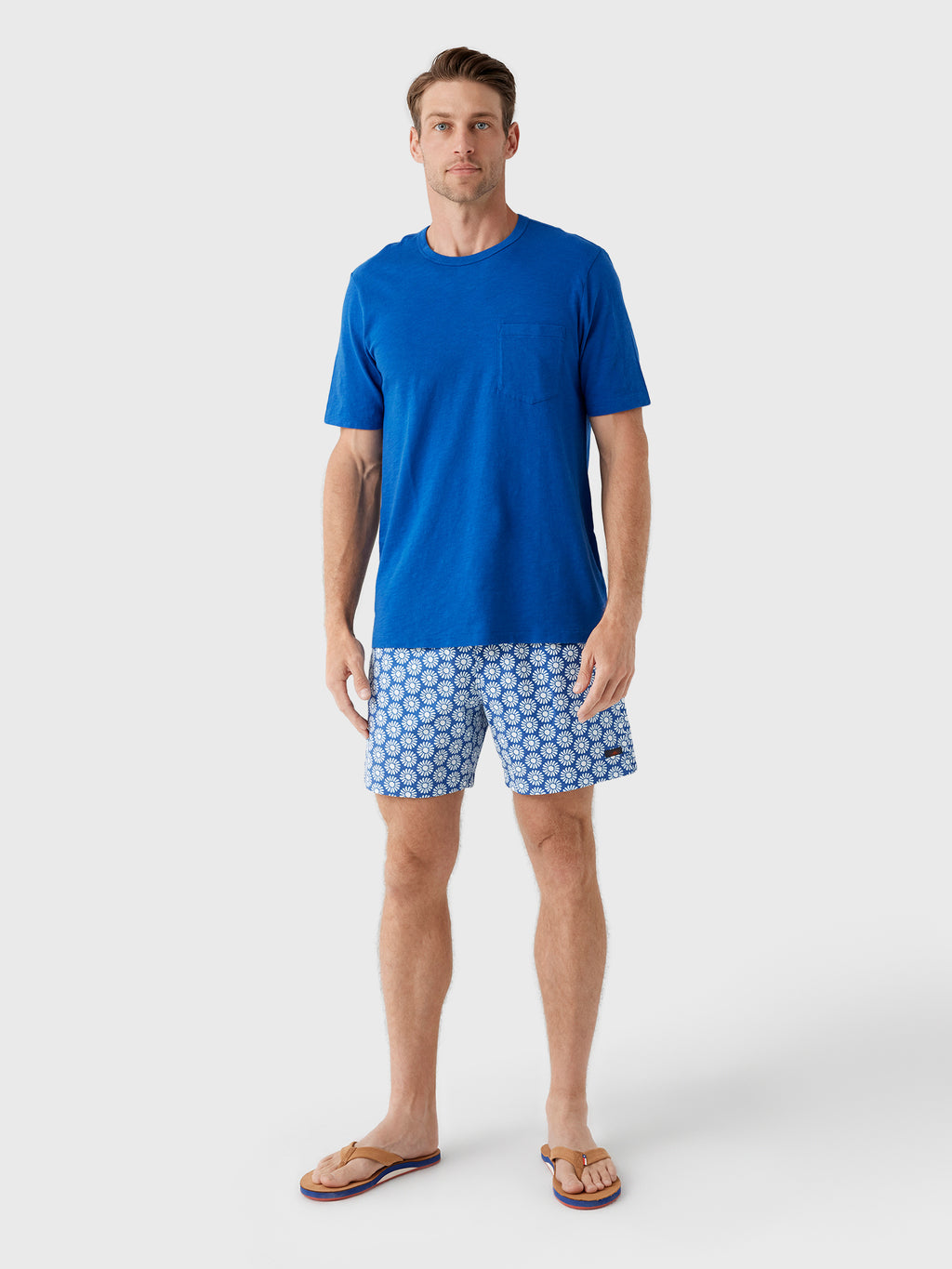 Faherty Brand Men's All Day 6" Swim Trunk - Saint Bernard