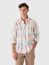 Original Madras Trading Company Men's N°107 Western Long Sleeve Shirt - Saint Bernard