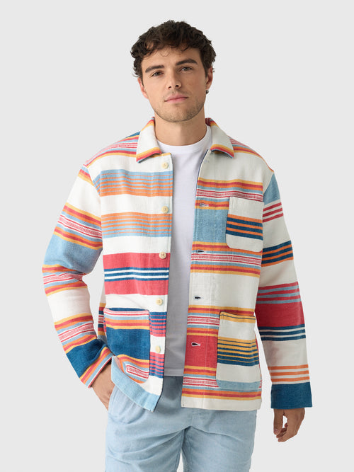 Original Madras Trading Company Men's N°140 Stout Shirt Jacket