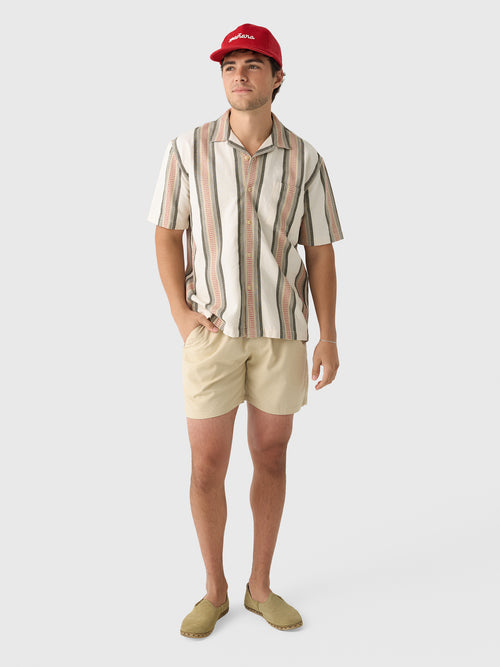 Original Madras Trading Company Men's N°153 Lax Short Sleeve Shirt