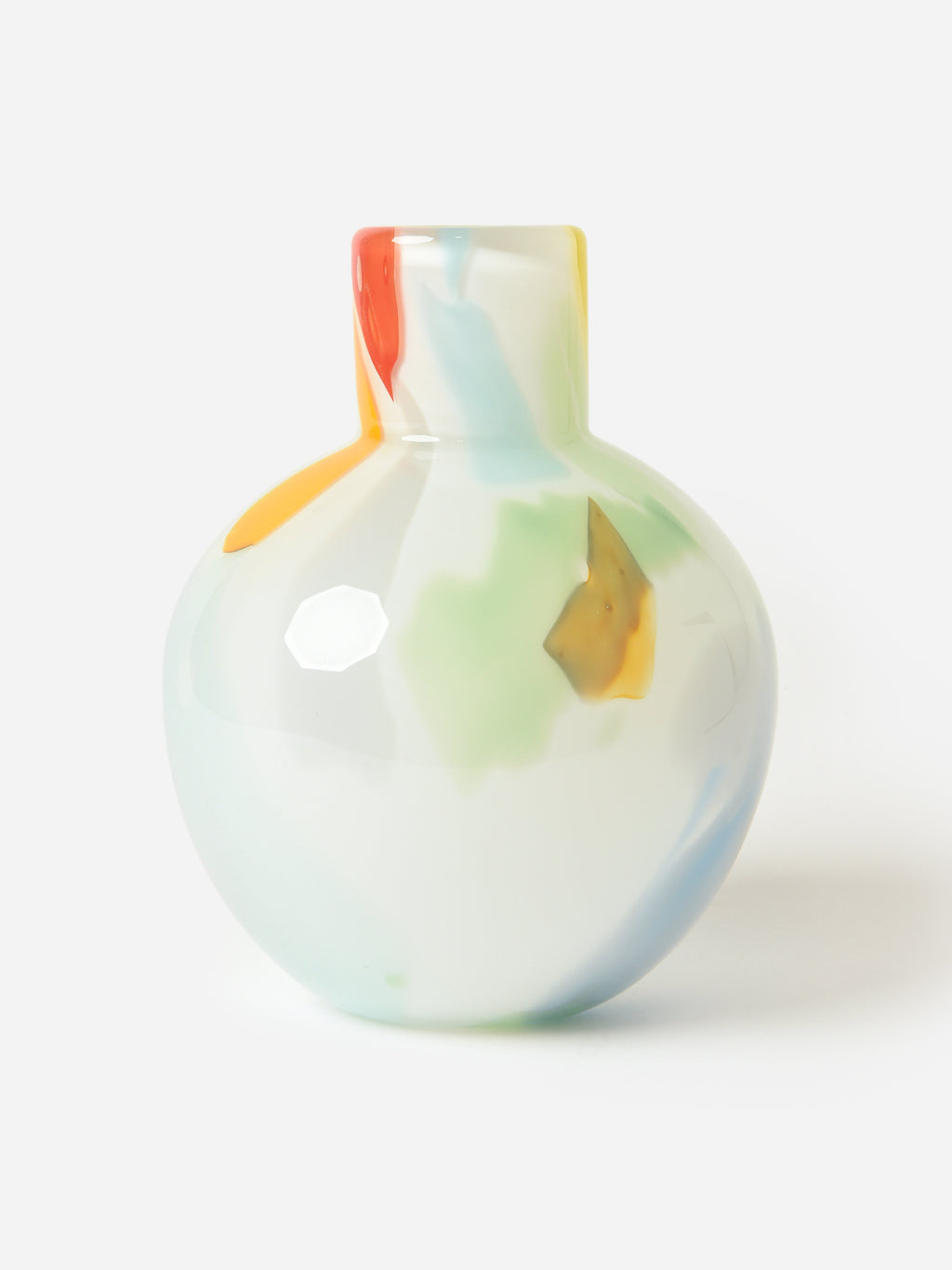 Misette Colorblock Confetti Glass Vase - Saint Bernard