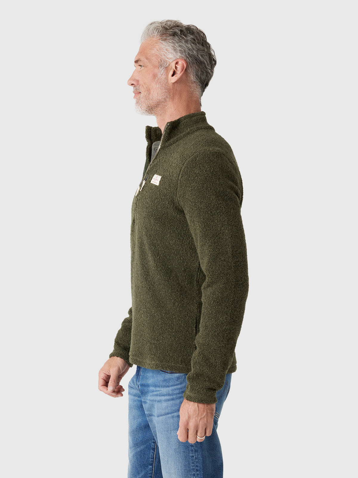 Amundsen Men's Hut Half-Zip Sweater - Saint Bernard