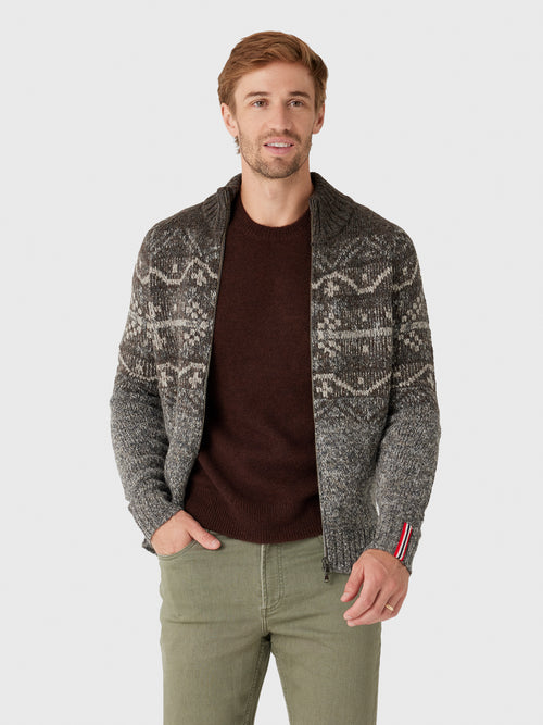 Amundsen Men's Alpe Full-Zip Sweater