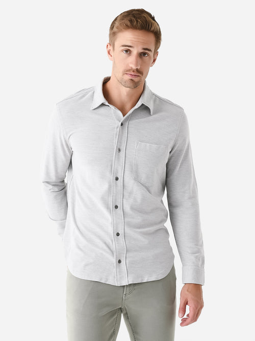 Citizens Of Humanity Men's Channing Piqué Button-Down Shirt
