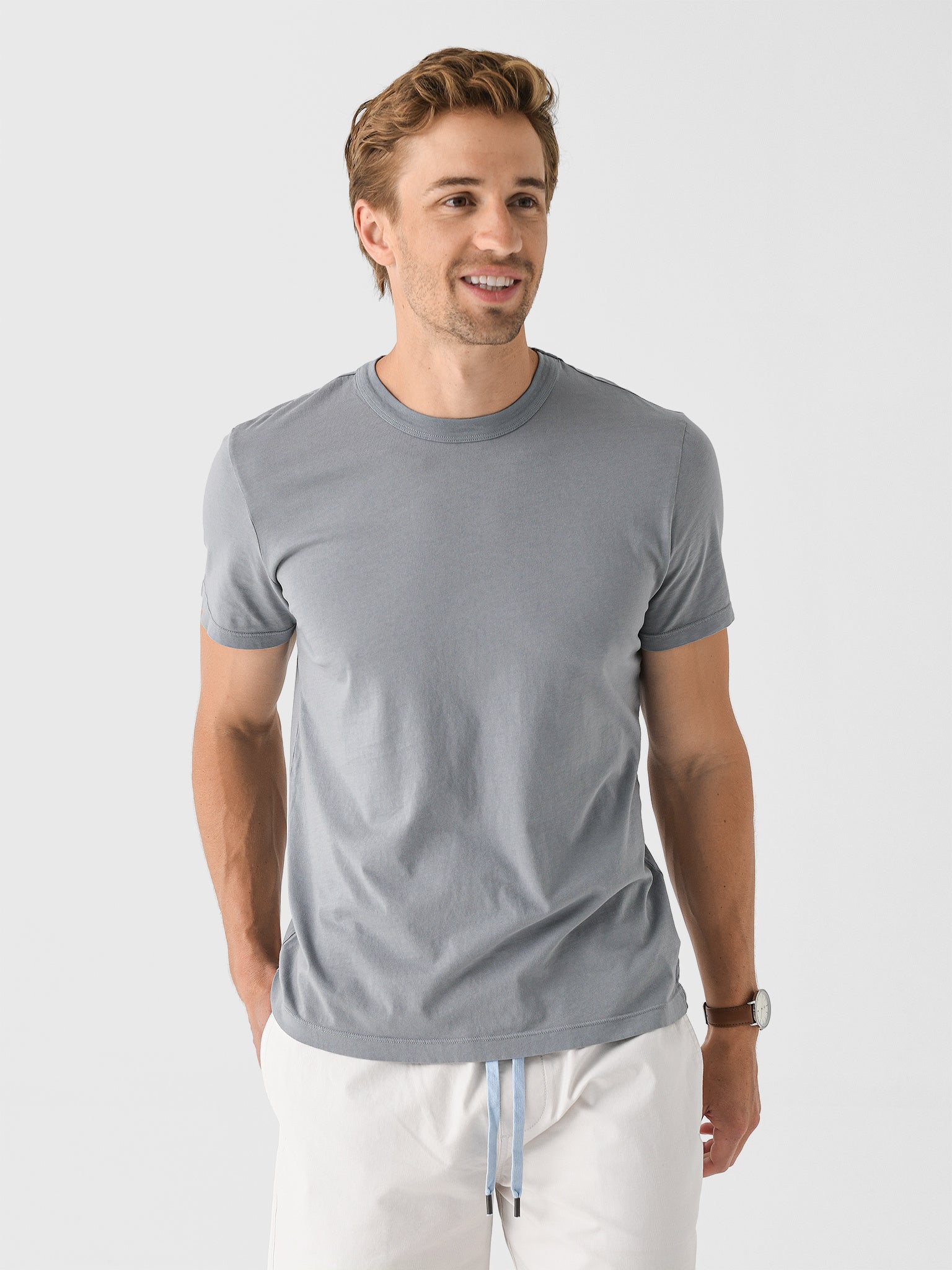 Citizens Of Humanity Men's Everyday Short Sleeve Tee - Saint Bernard
