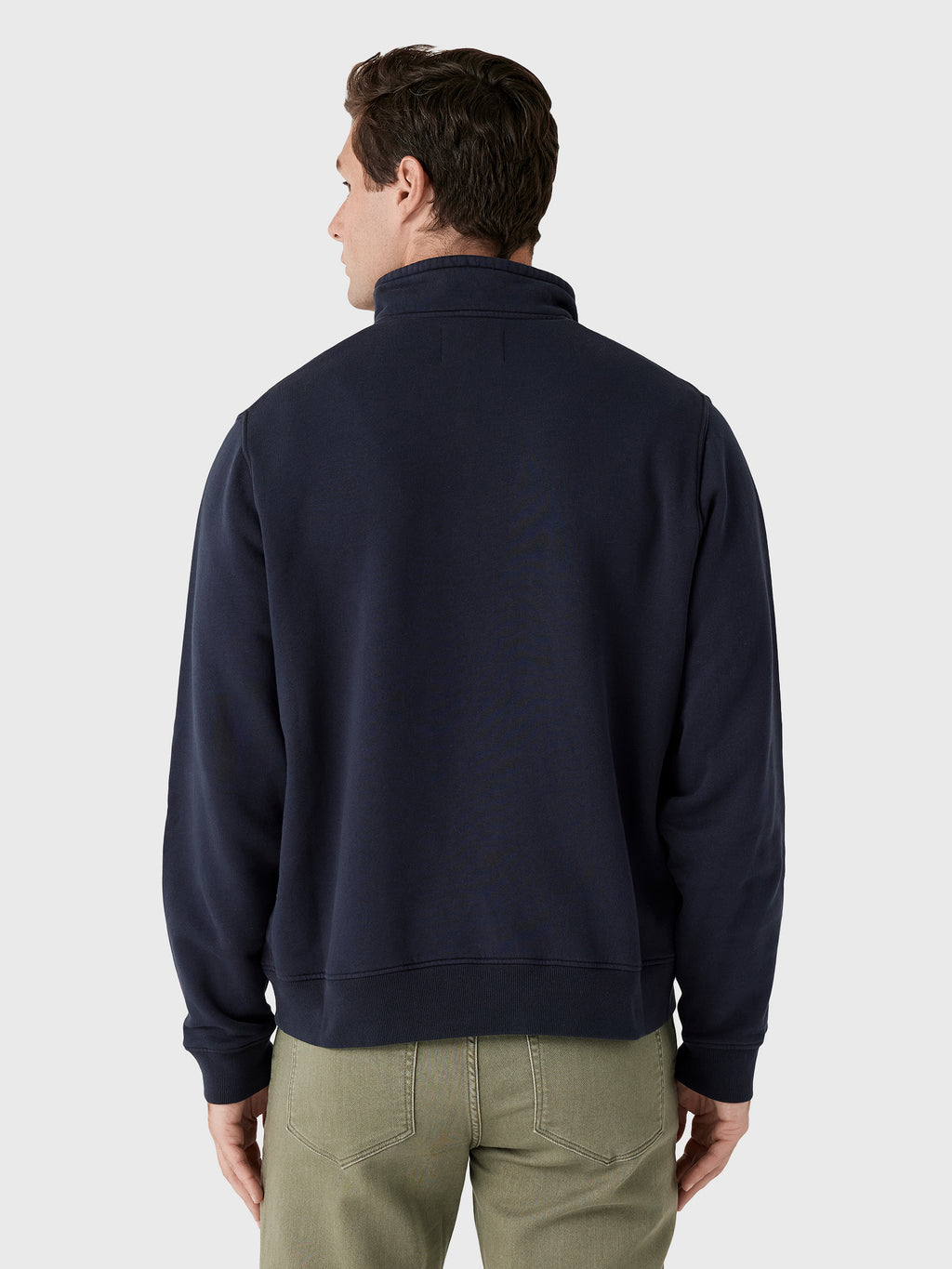 Citizens Of Humanity Men's Half Button Pullover - Saint Bernard