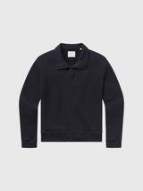 Citizens Of Humanity Men's Half Button Pullover - Saint Bernard