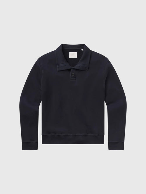 Citizens Of Humanity Men's Half Button Pullover - Saint Bernard