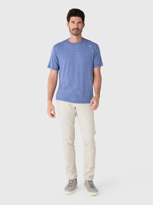 Rhoback Men's Heather Blitz Tech 2.0 Tee - Saint Bernard