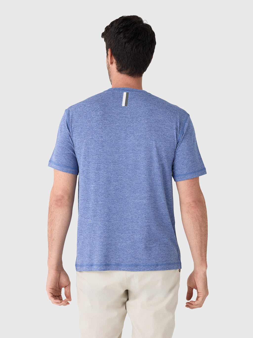 Rhoback Men's Heather Blitz Tech 2.0 Tee - Saint Bernard