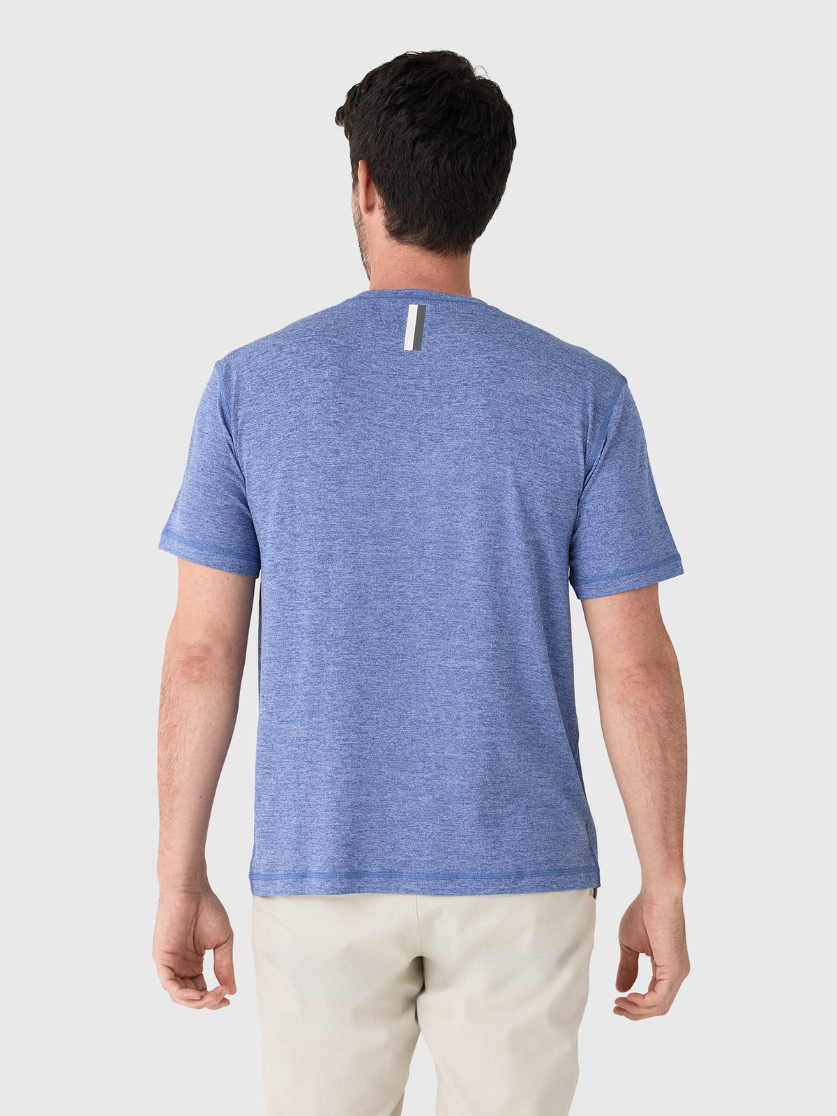 Rhoback Men's Heather Blitz Tech 2.0 Tee - Saint Bernard