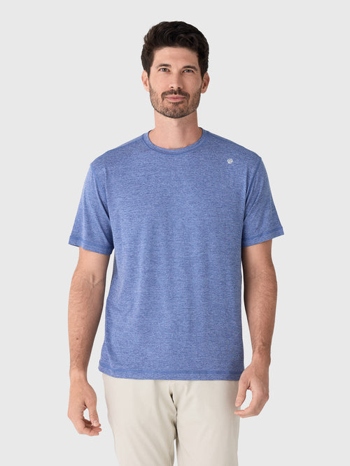 Rhoback Men's Heather Blitz Tech 2.0 Tee - Saint Bernard