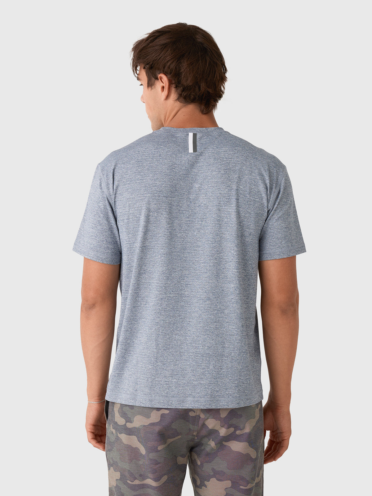 Rhoback Men's Heather Blitz Tech 2.0 Tee - Saint Bernard