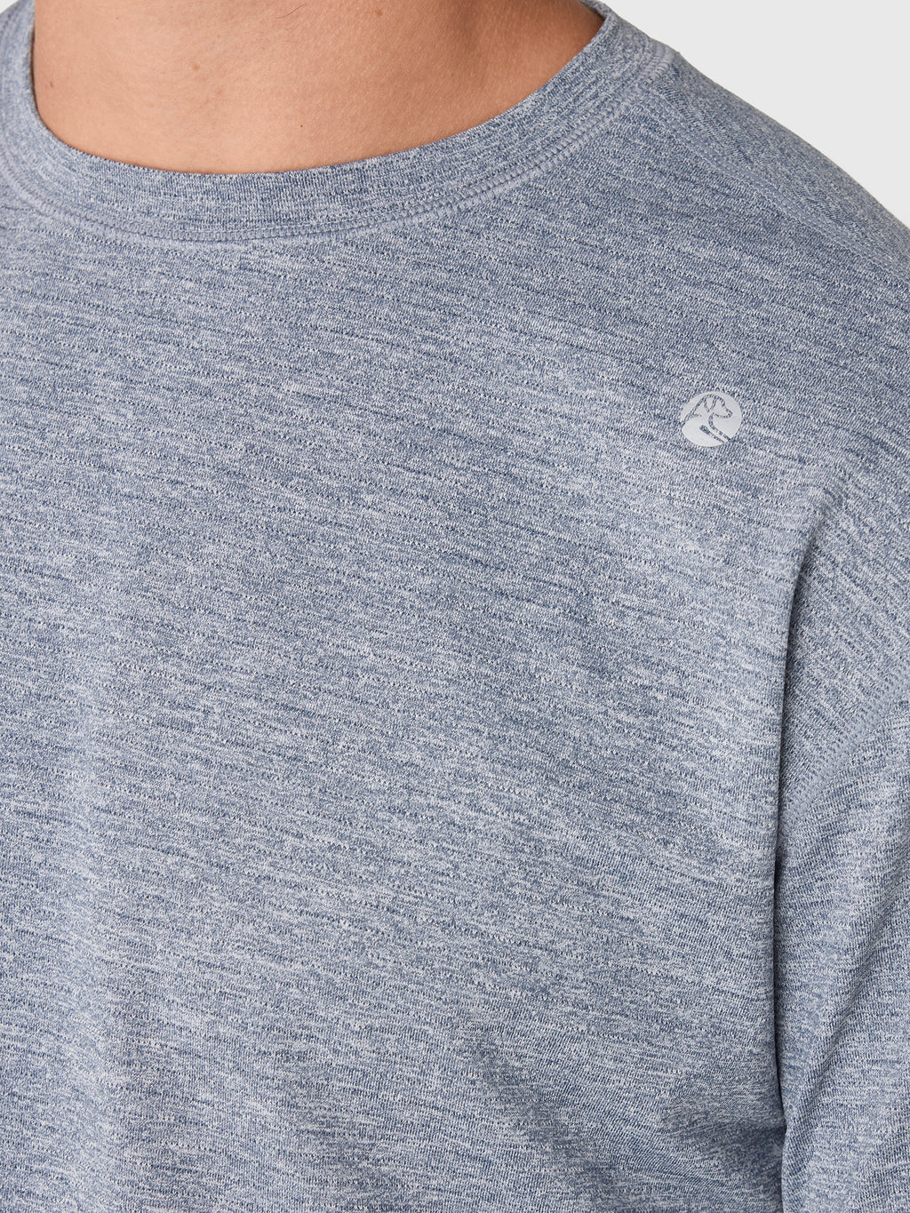 Rhoback Men's Heather Blitz Tech 2.0 Tee - Saint Bernard