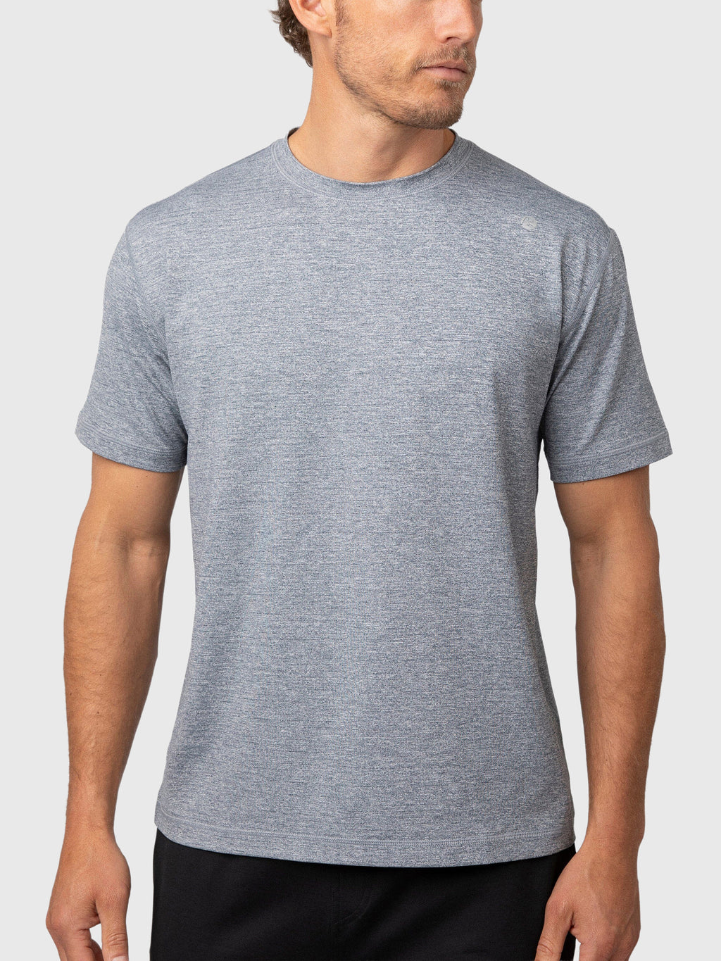 Rhoback Men's Heather Blitz Tech 2.0 Tee - Saint Bernard