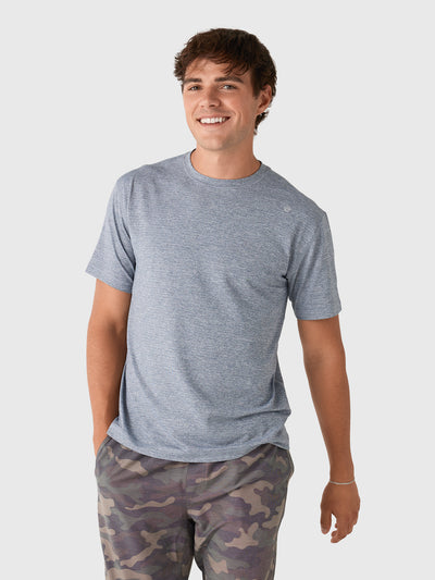 Rhoback Men's Heather Blitz Tech 2.0 Tee - Saint Bernard