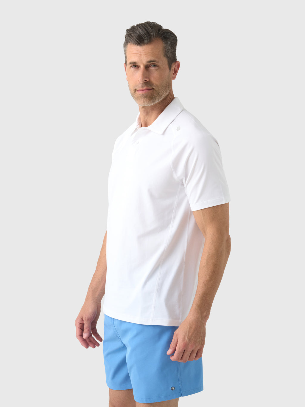 Rhoback Men's Blitz Tech Polo - Saint Bernard
