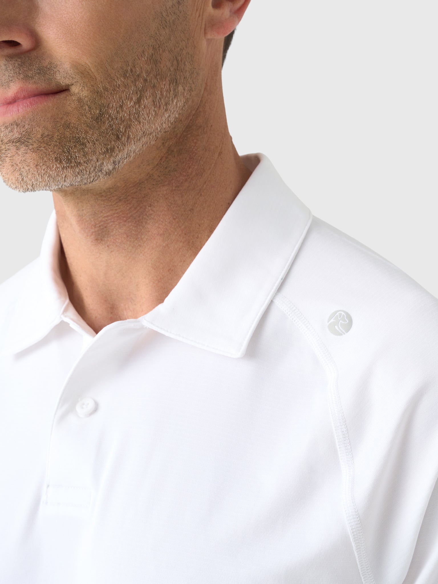 Rhoback Men's Blitz Tech Polo - Saint Bernard