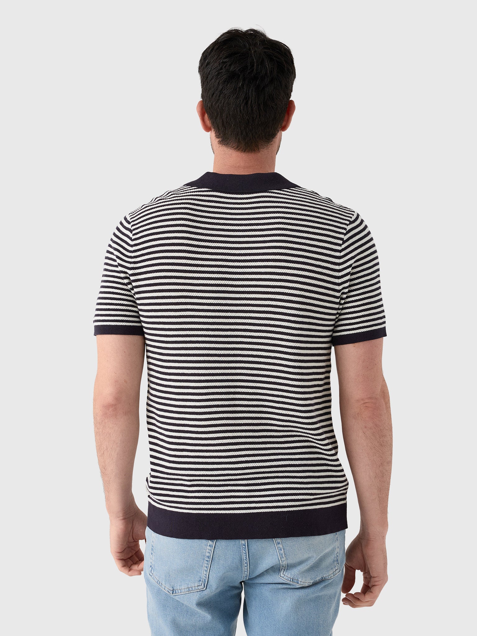 Onia Men's Cotton Textured Knit Polo - Saint Bernard